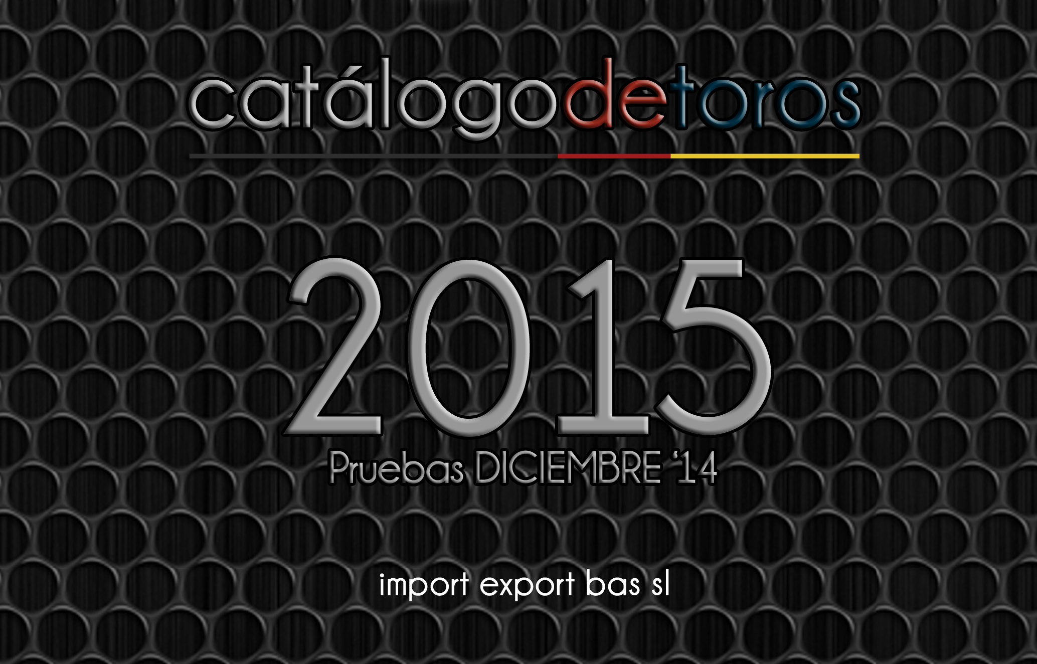 BAS·GGI - CATALOGO BAS 2015