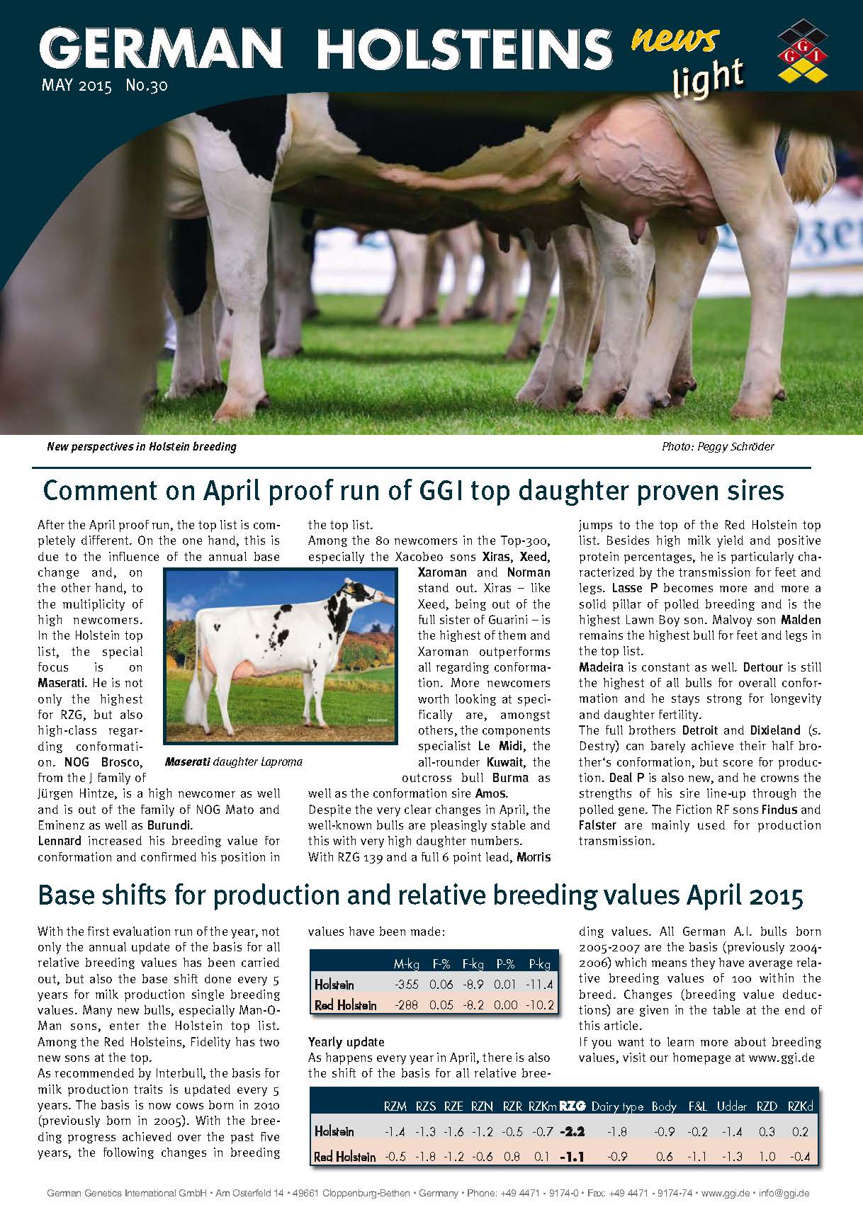 BAS·GGI - Descargar German Holstein News